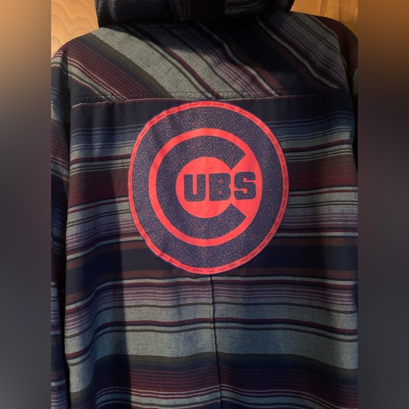 Roxy snap up Mexican blanket pattern flannel - Picture 3 of 7